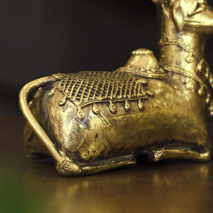 Dhokra Brass Nandhi