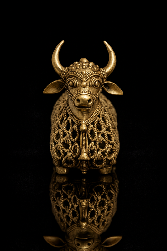 Dhokra Brass Nandhi