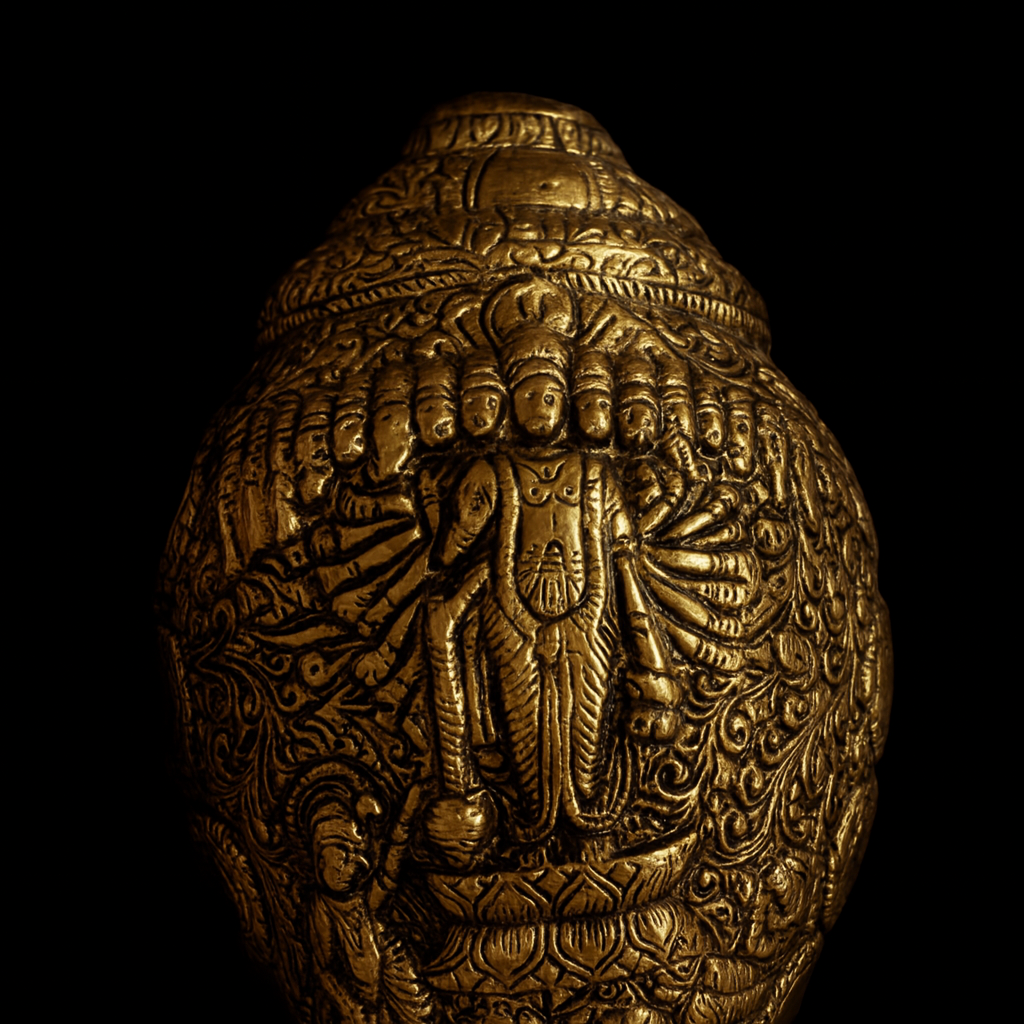 Moradabad Brass Dasavathar Conch