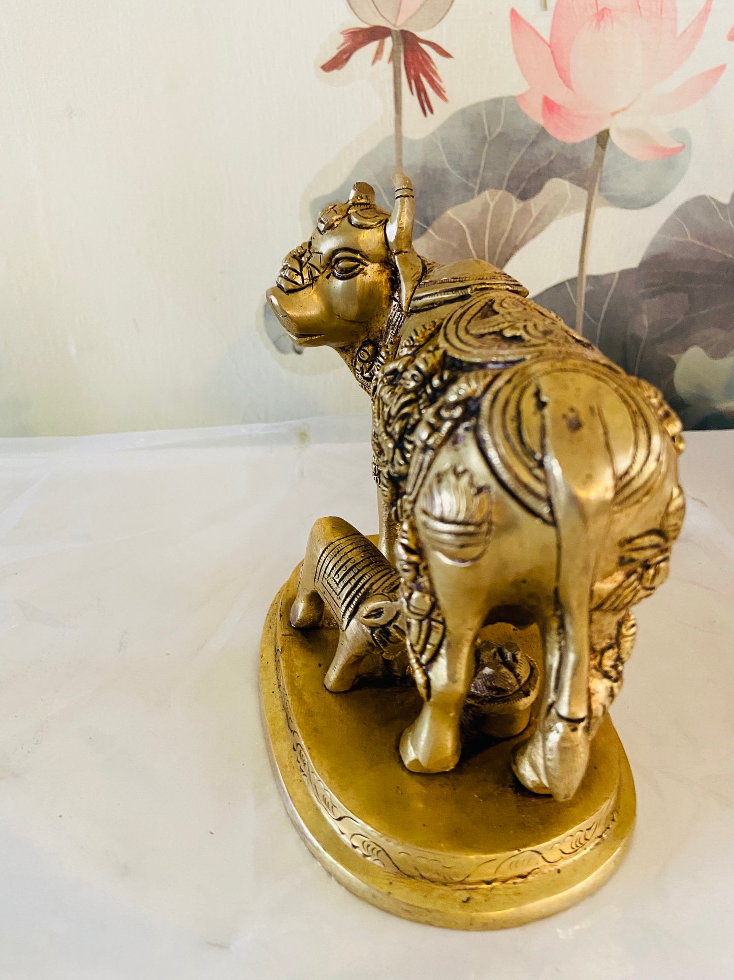 Chola Brass Kamadhenu Cow