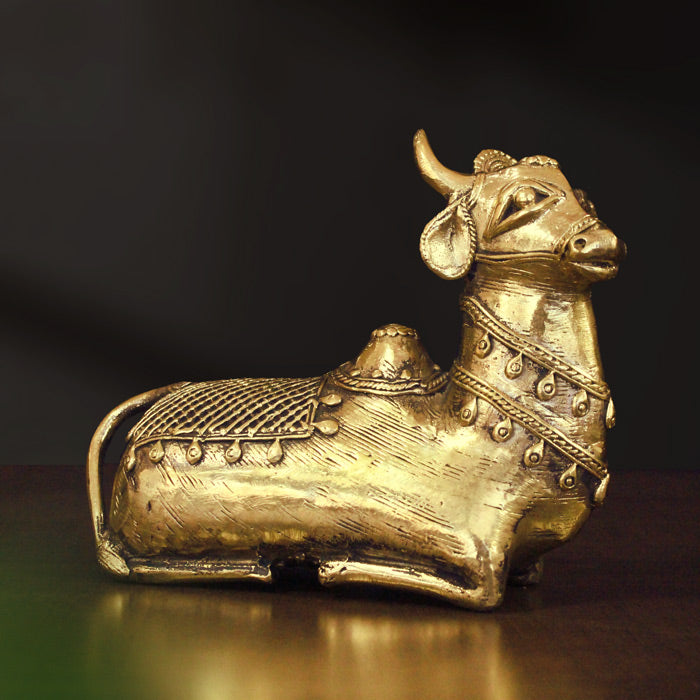 Dhokra Brass Nandhi