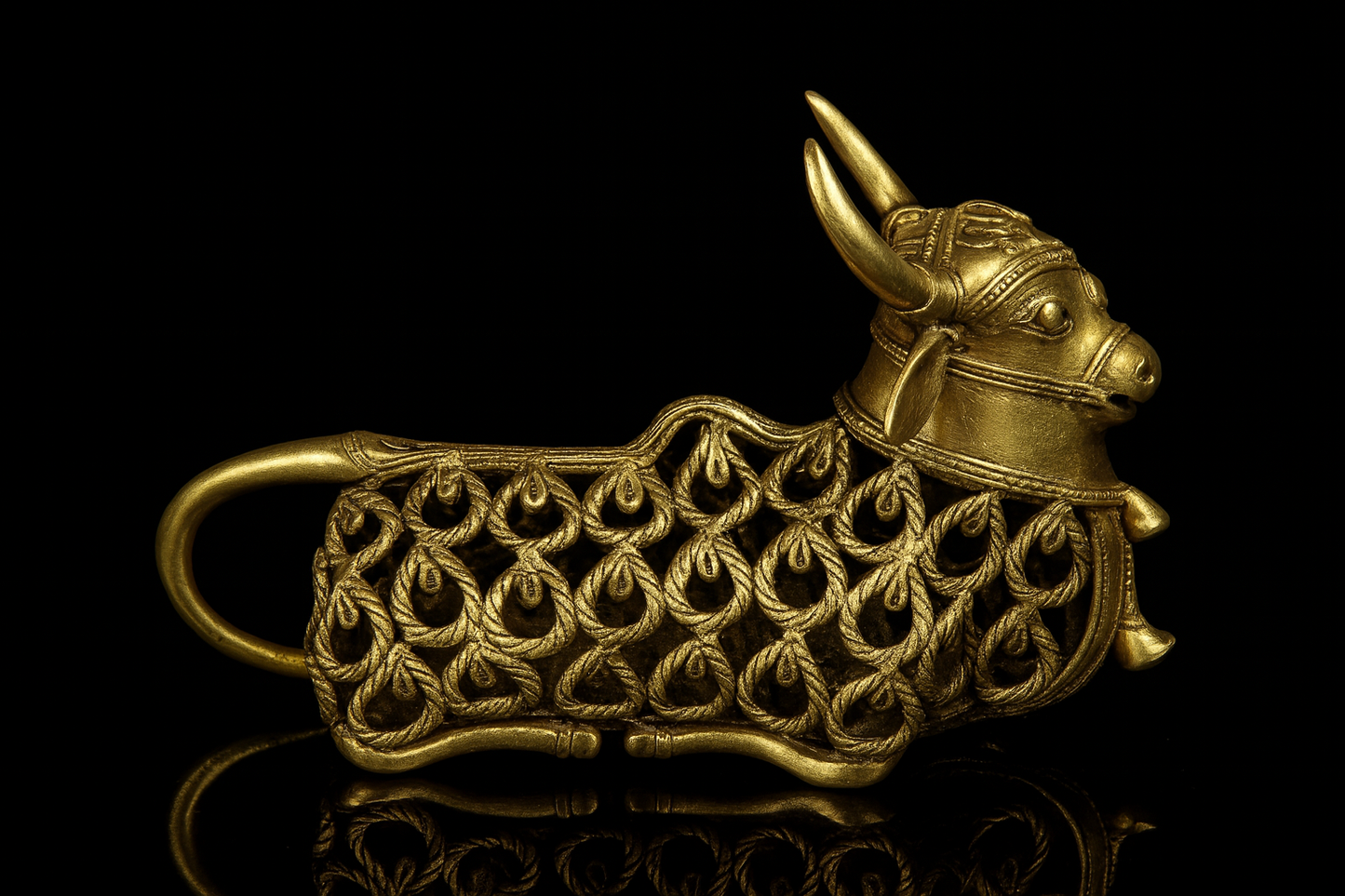 Dhokra Brass Nandhi