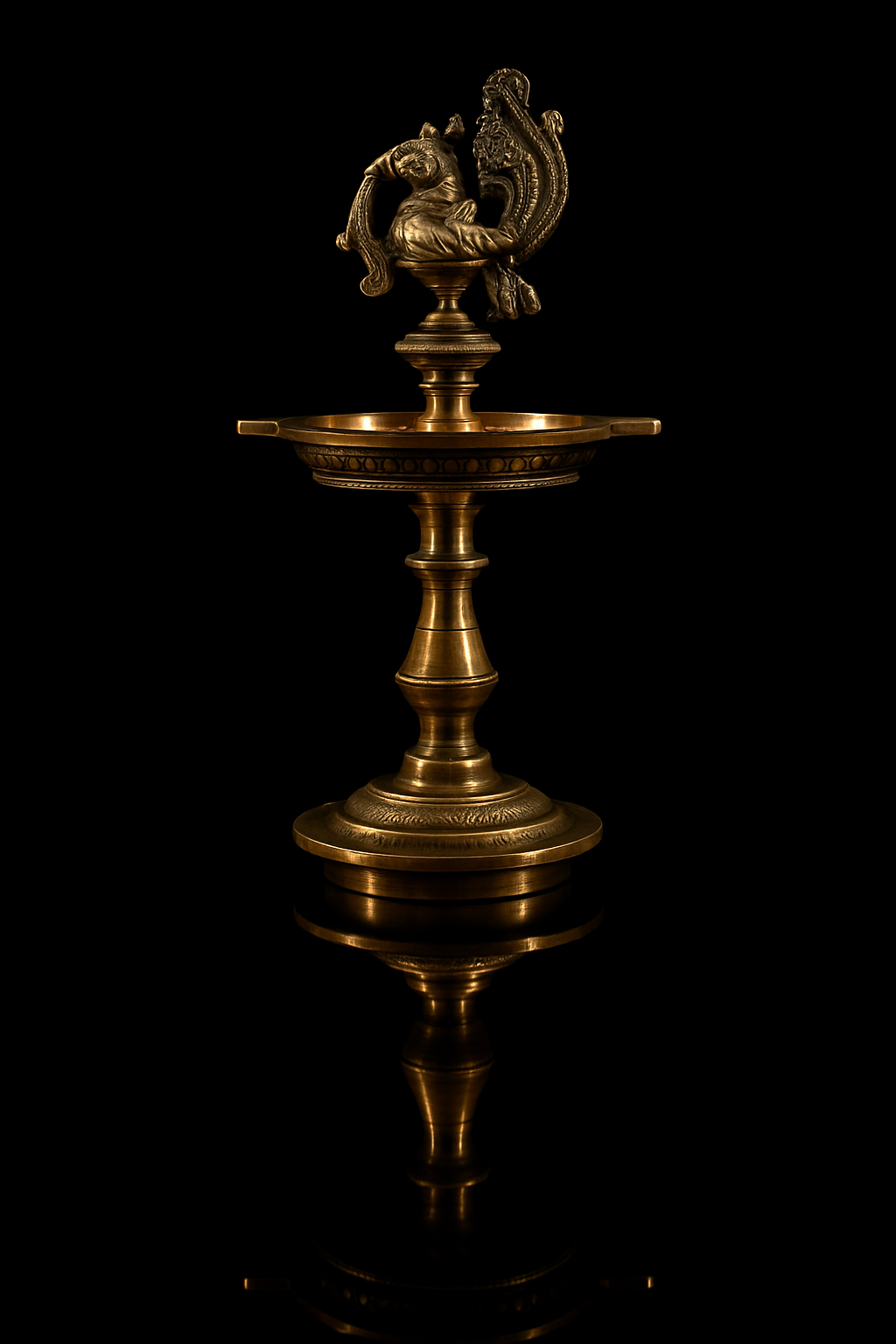 Moradabad Brass Diya Annam