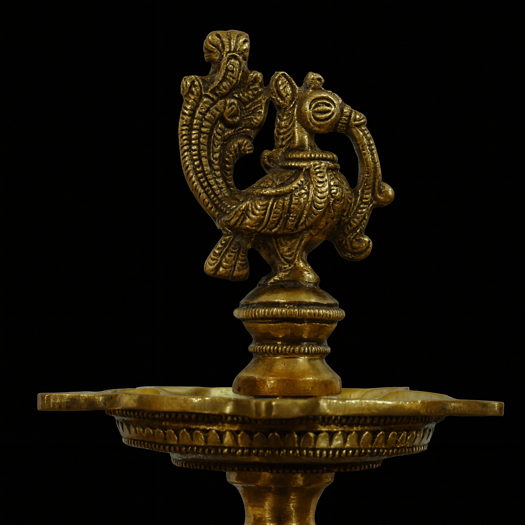 Moradabad Brass Diya Annam