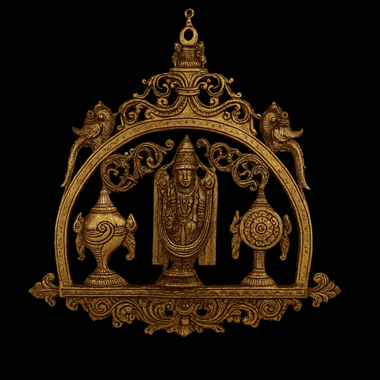 Lord Venkateshwara Brass Wall décor